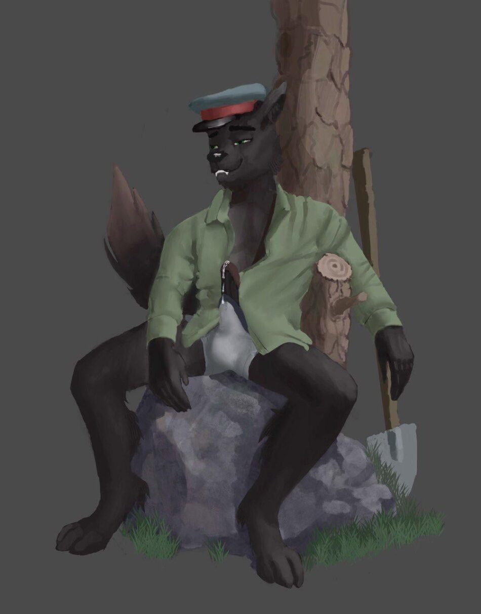 Wolf, art by me (markazio) [M]