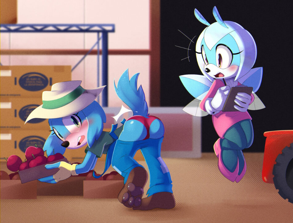 Hentai Zoo – 2024 2 girls accidental exposure antennae (anatomy) anthro apinkgrape apples