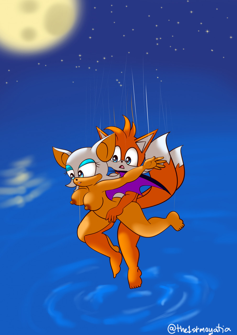Hentai Zoo – 1boy 1girl anthro barefoot bat big breasts breasts falling feet female fox