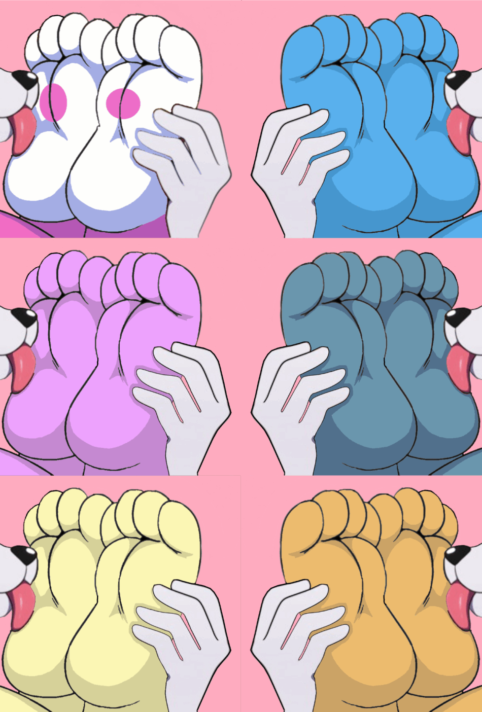 Hentai Zoo – 4 toes anubian jackal anubis canid canine canis cat chihuahua chimera