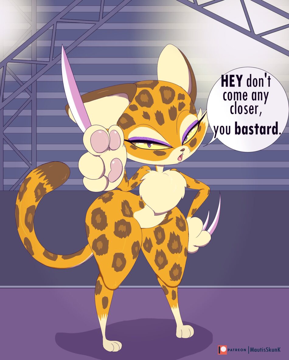 Hentai Zoo – 1girl big butt cat female furry mautisskunk | 1131186