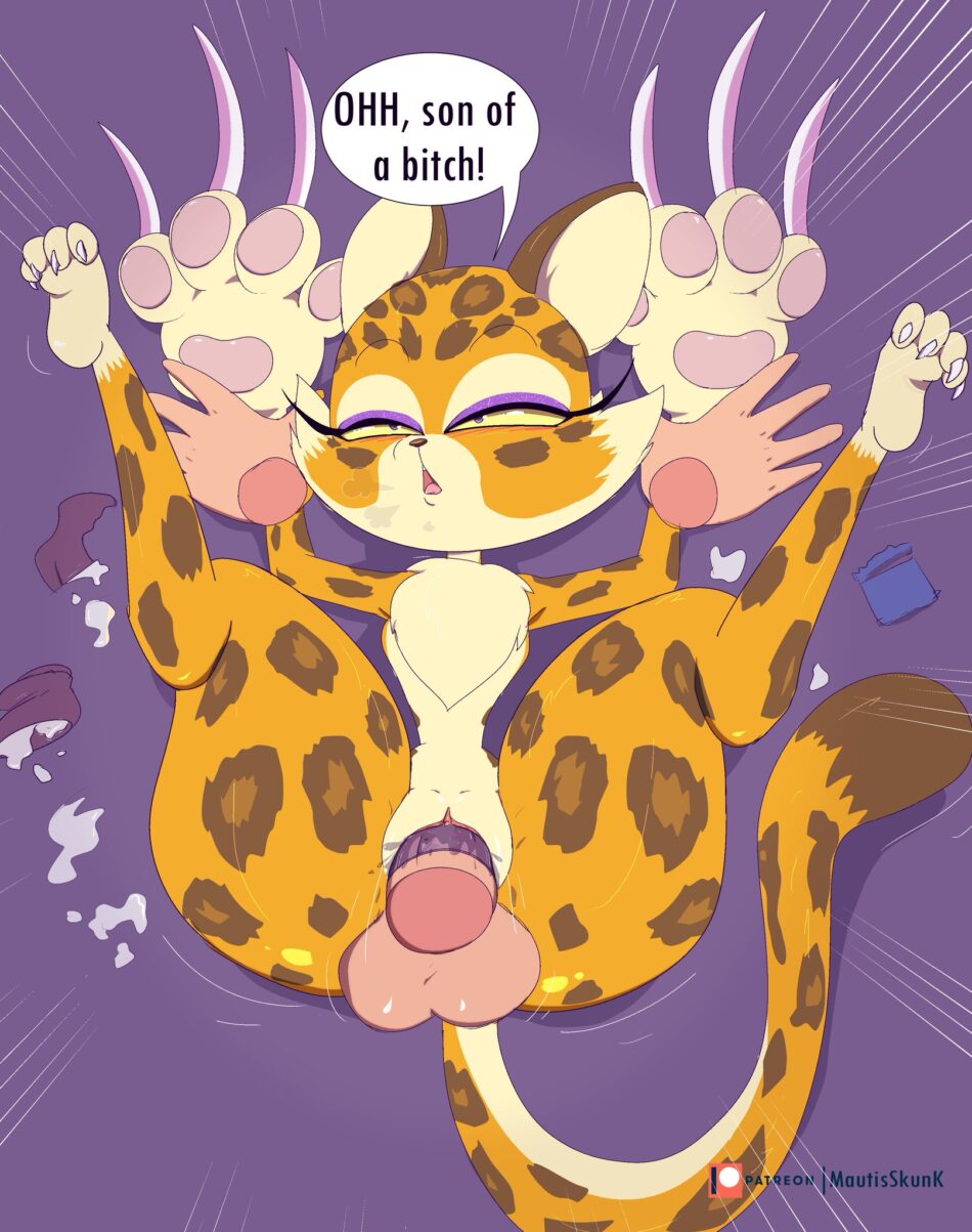 Hentai Zoo – 1girl big butt cat female furry mautisskunk sex | 1131188