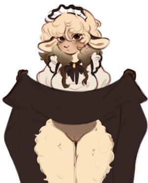 Sheep Maid Skirt Lift [F] (Foxy)