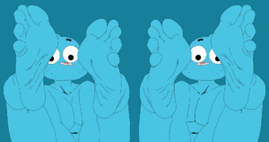 Hentai Zoo – 1boy 1girl 5 toes blue fur breasts cartoon network cat catboy cute feet