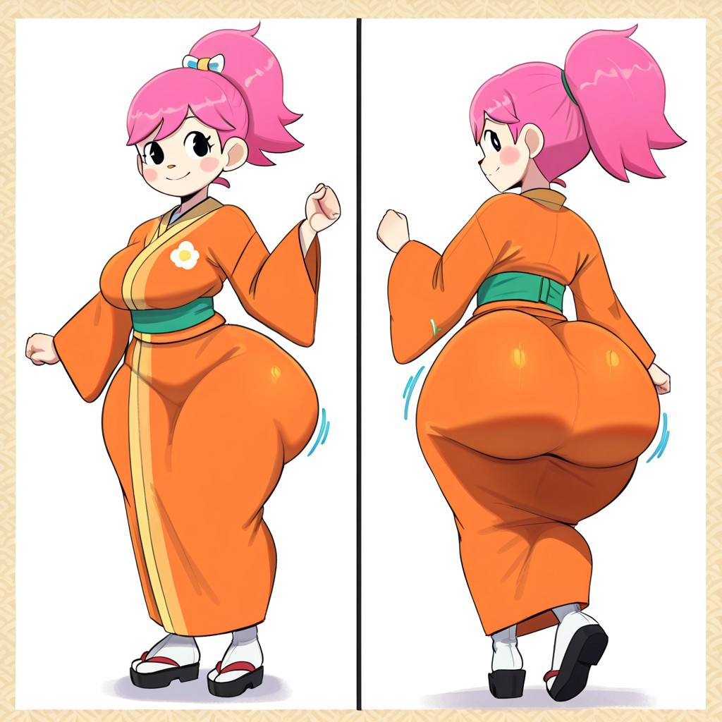 Hentai Zoo – 1girl ai generated animal crossing ass big ass big breasts breasts