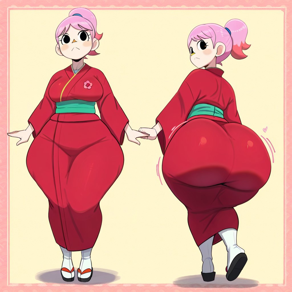 Hentai Zoo – 1girl ai generated animal crossing ass big ass big breasts breasts