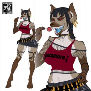 Furry Hyena Y2K [F] (sbtdesu)
