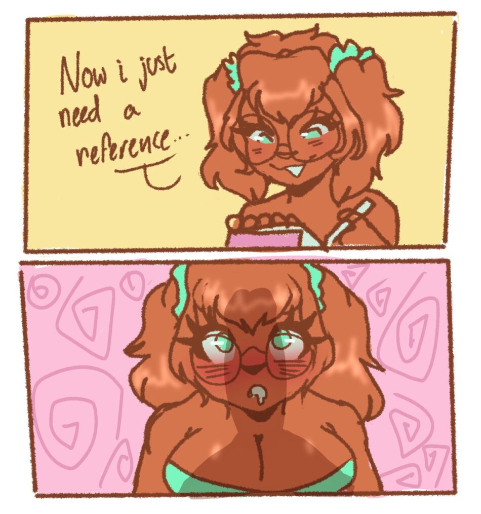 Will you be her reference? [MF] (art by me!)