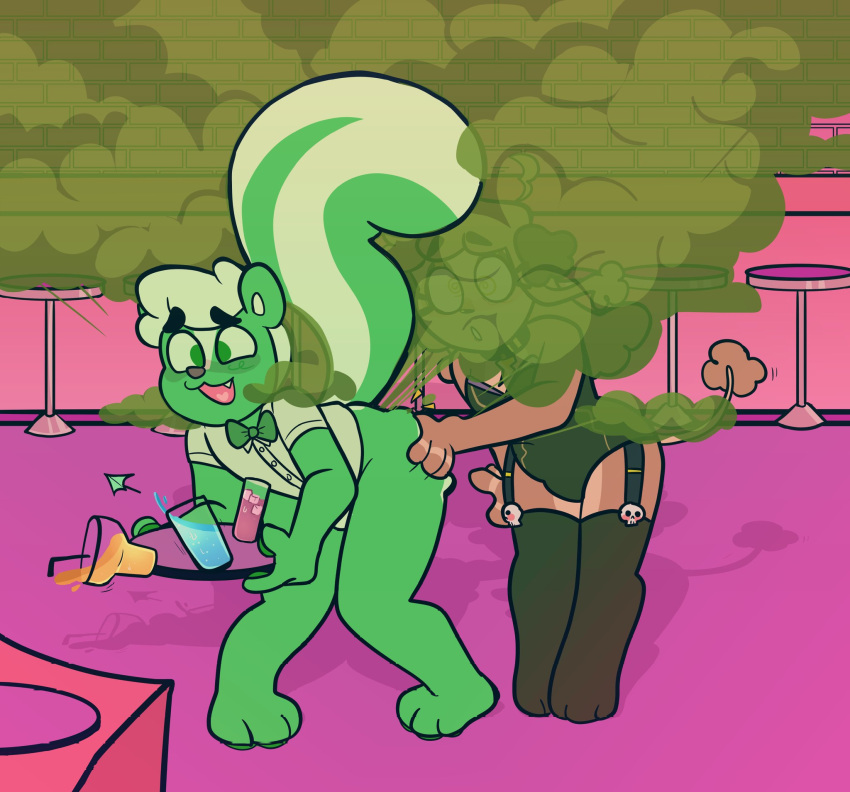 1boy 1girl 1girl fart fart_fetish farting furry male male/female zappy zappyskullz