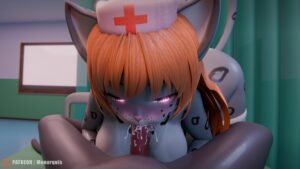 Nurse Drinking Milk [F][M](Monarquis)