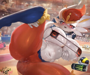 Hentai Zoo – 1girls big ass big breasts bikini blush bunger cinderace fur furry grabbing