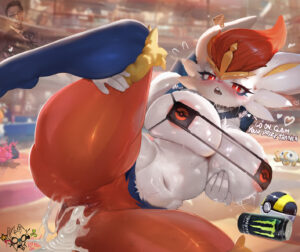 Hentai Zoo – 1girls big ass big breasts bikini blush bunger cinderace cum fur furry