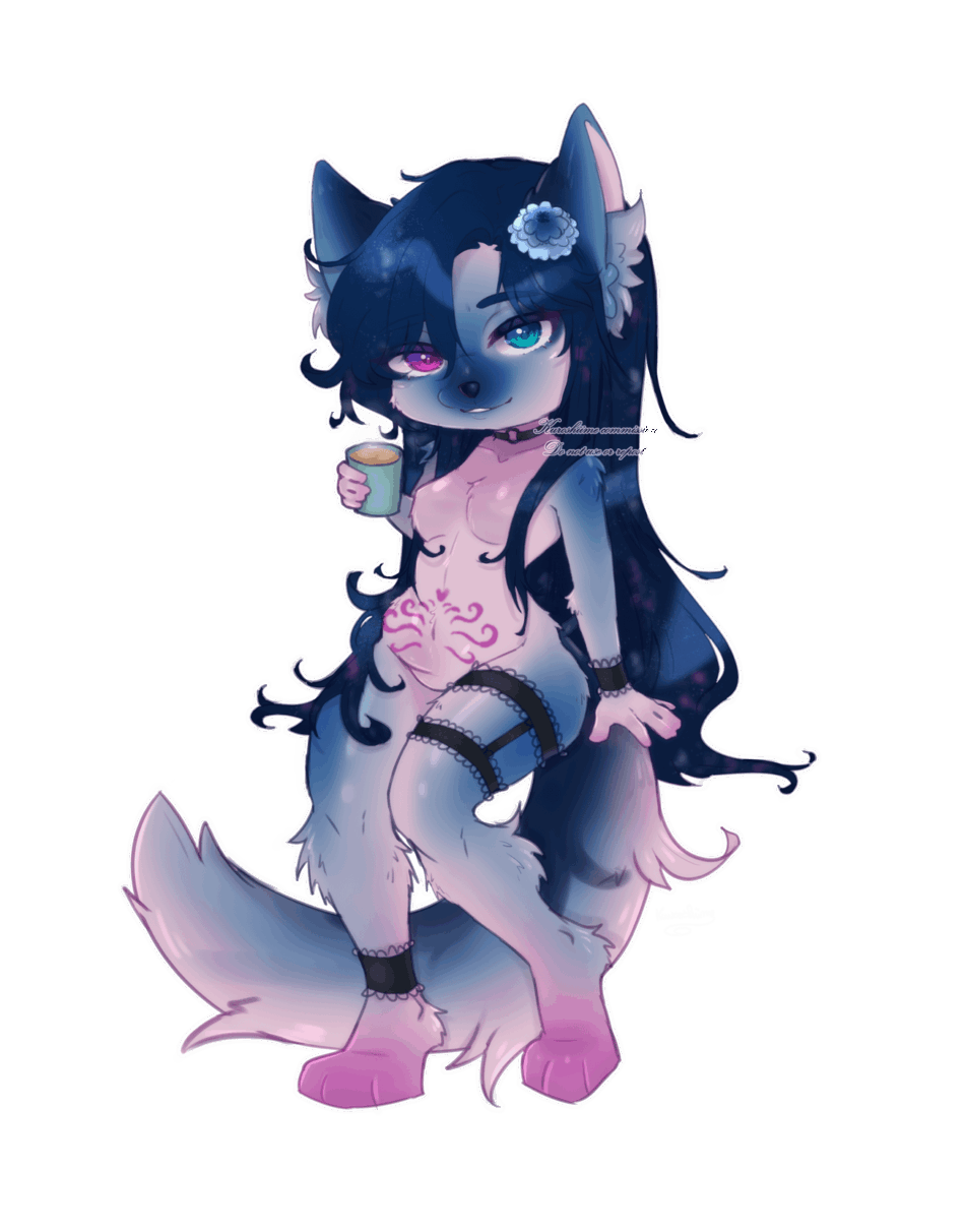 [f]Sipping some tea~ (art by me)