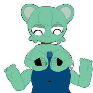 Hentai Zoo – 5 toes aged up anthro big penis blue fur brittaxican male collar feet foot