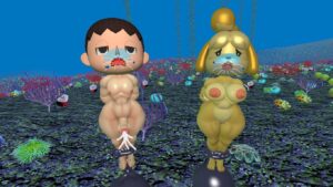 Hentai Zoo – 1boy 1girl animal crossing animal crossing girl bondage breasts canine