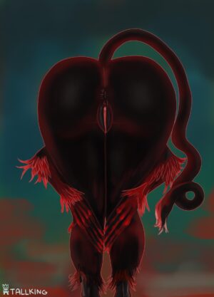 Felicia is joining the butt heart challenge (TallKing) [As Shadows Arise 0.2]