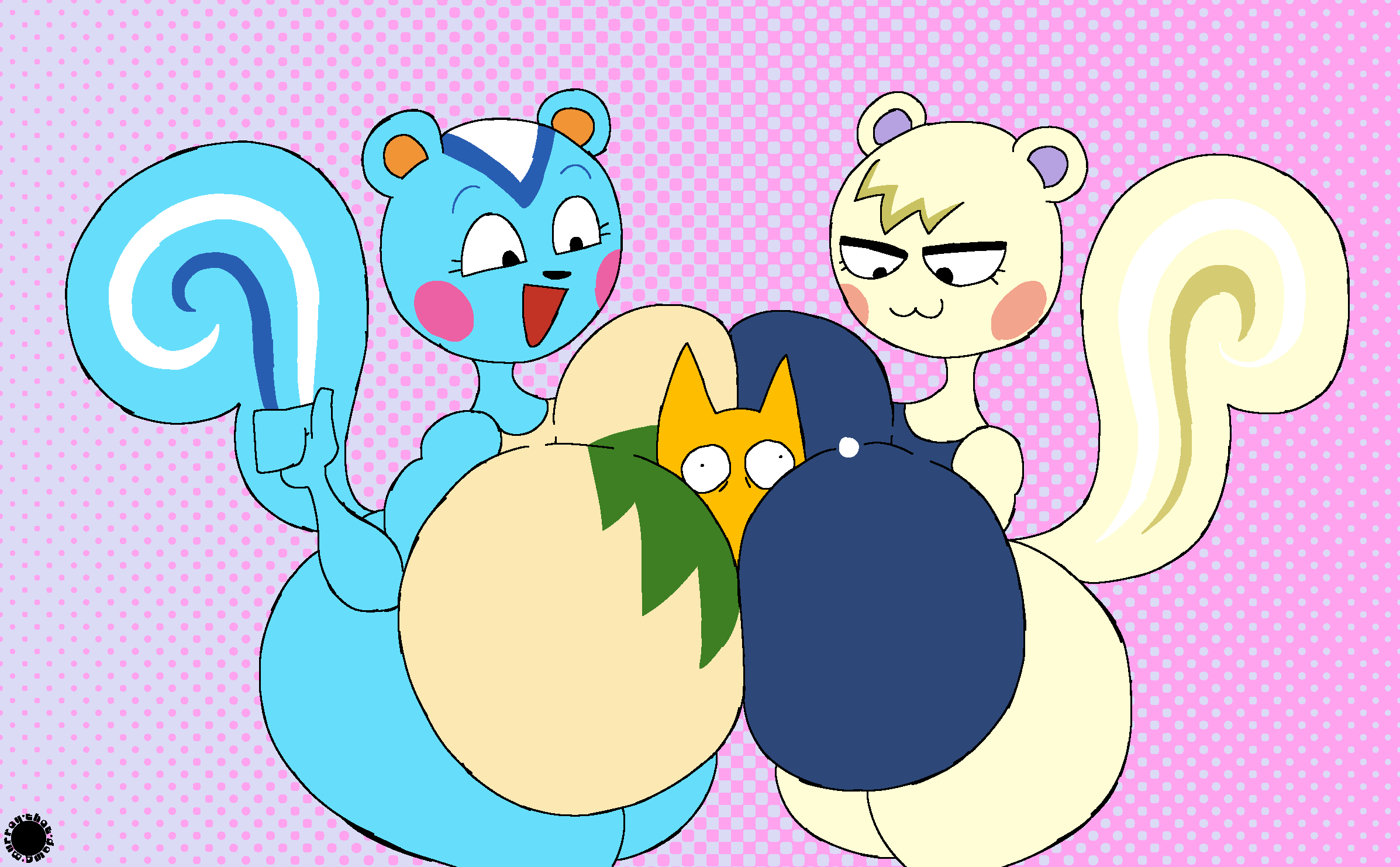 Hentai Zoo – animal crossing blue fur blush busty boy femboy filbert (animal crossing)