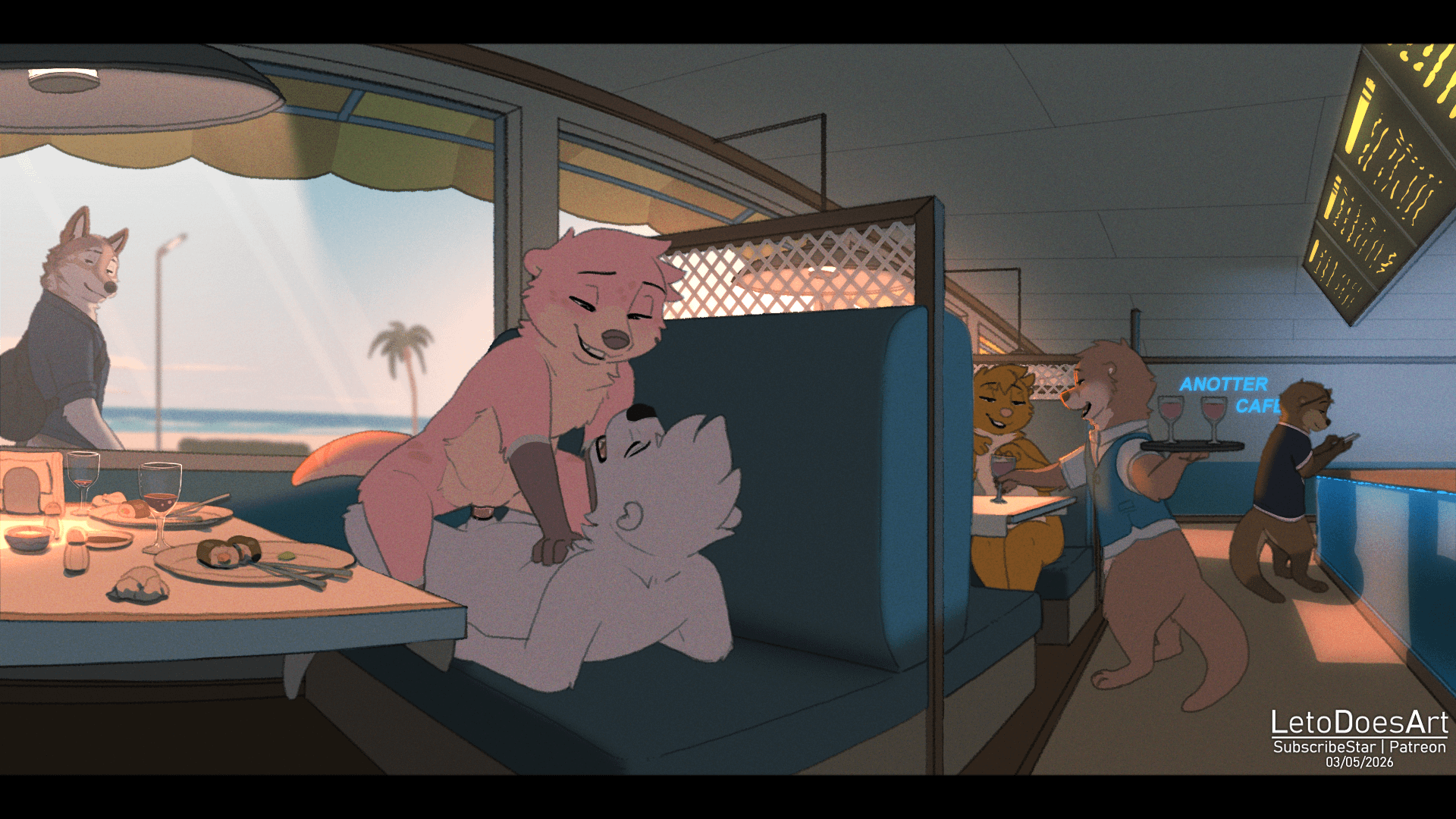 Skye & Pebble – Dessert (letodoesart) [MF]