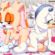 Hentai Zoo – 2 girls all fours anal insertion anal juice ass barefoot bbmbbf bed blue