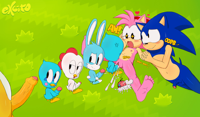 1girl 3_toes 6boys amy_rose anthro anthro_only arousal aroused artist_signature ass avian backside balls barefoot big_penis bird black_eyes blue_fur blush bulge bulging bunny canine cheating cheating_female cheating_girlfriend chicken classic_amy_rose classic_sonic classic_tails clitoris cum cum_in_pussy cum_inside cum_leaking cumming cumshot cumsplosion ejaculation erect_penis erection excito faceless_male feet female flat_chested flicky fluffy_tail foreskin fox grass group_sex hair_tuft hairband half-erect hand_on_face head_band heart hedgehog holding_hands holding_penis huge_cock humanoid_penis interspecies labia lagomorph large_penis laying little_penis long_hair looking_back looking_behind looking_down looking_pleasured looking_up male mammal miles_"tails"_prower miles_tails_prower missionary_position multiple_boys muzzle nature navel netorare nipples ntr nude onomatopoeia open_mouth outside penis pink_fur plump_labia pocky_(sonic) projectile_cum pussy rabbit rape sega sex size_difference small_breasts small_penis small_penis_humiliation smile soles sonic_(series) sonic_cd sonic_the_hedgehog sonic_the_hedgehog_(series) spread_legs spreading standing stomach_bulge straight sweatdrop tail tails_the_fox testicle text thick_cum toes tongue uncensored uncircumcised uncut vaginal_insertion vaginal_penetration veins veiny veiny_penis video_games vulpine what white_belly white_fur wings yellow_fur